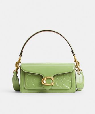 タビー ショルダー バッグ 20・シグネチャー レザー | COACH